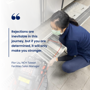 NCH Taiwan Sales Manager, Flor Liu quote