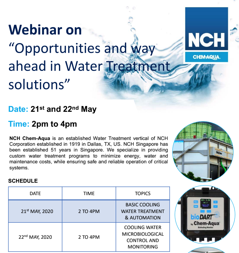 NCH Water Treatment Webinar