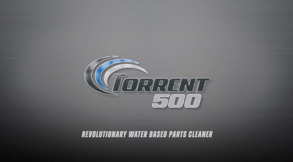 Torrent 500 是全密封式、安全、易操作的零件清洗機，有效清潔嚴重臟污的零件。